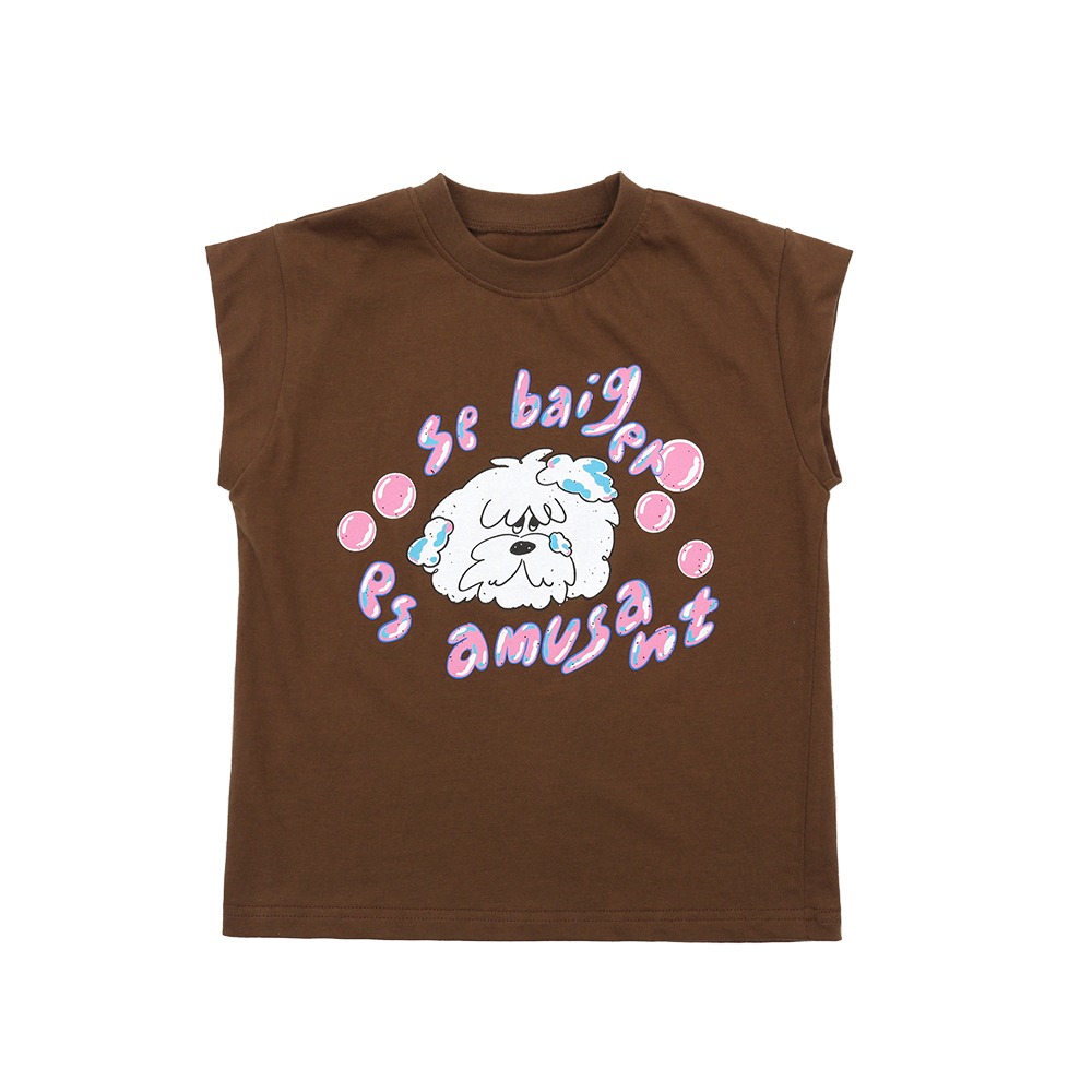 [바로배송] Bubble puppy T-shirt
