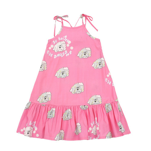 [바로배송] Bubble puppies dress