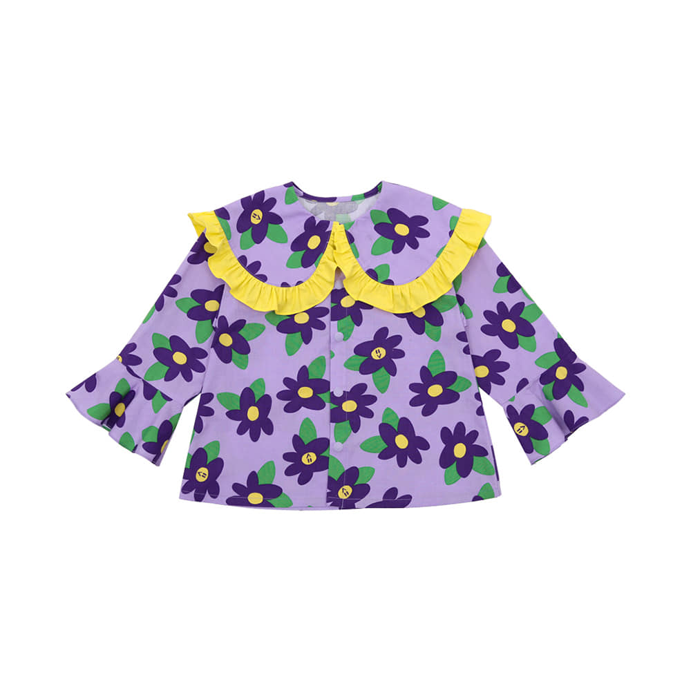 [프리오더 15% 할인율 적용 56,000→47,600] BE purple flowers jacket